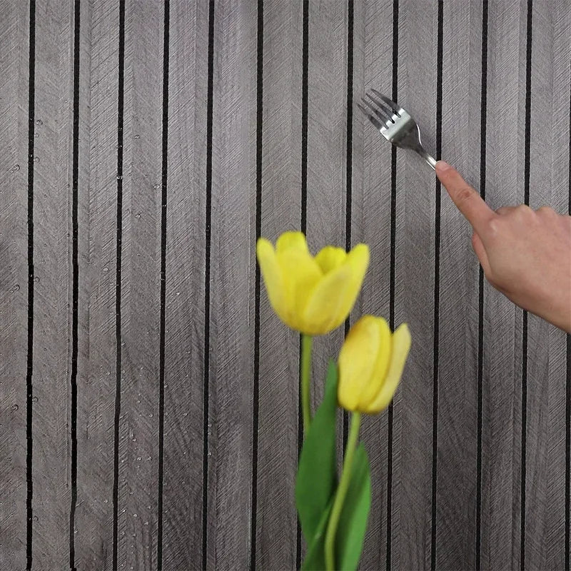 Self-Adhesive Wood-Effect Acoustic Wall Panel – 230×60 cm Roll